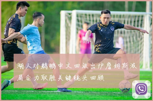湖人对鹈鹕中文回放出炉詹姆斯浓眉合力取胜关键镜头回顾