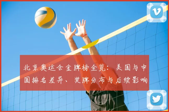 北京奥运会金牌榜全览：美国与中国排名差异、奖牌分布与后续影响
