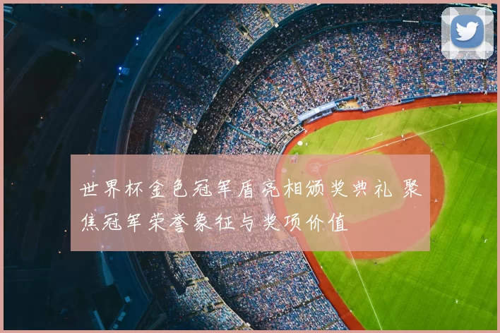 世界杯金色冠军盾亮相颁奖典礼 聚焦冠军荣誉象征与奖项价值